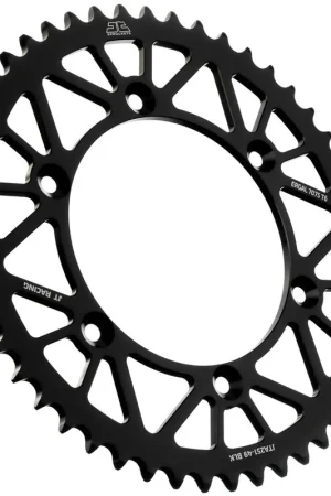Meest Verkocht JT SPROCKETS - REAR RACELITE ALU 49T BLACK - Sprockets - 520